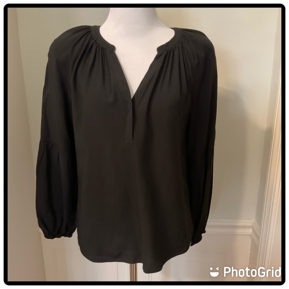 Rails Mirabelle Oversized Black Top Nwt - image 1